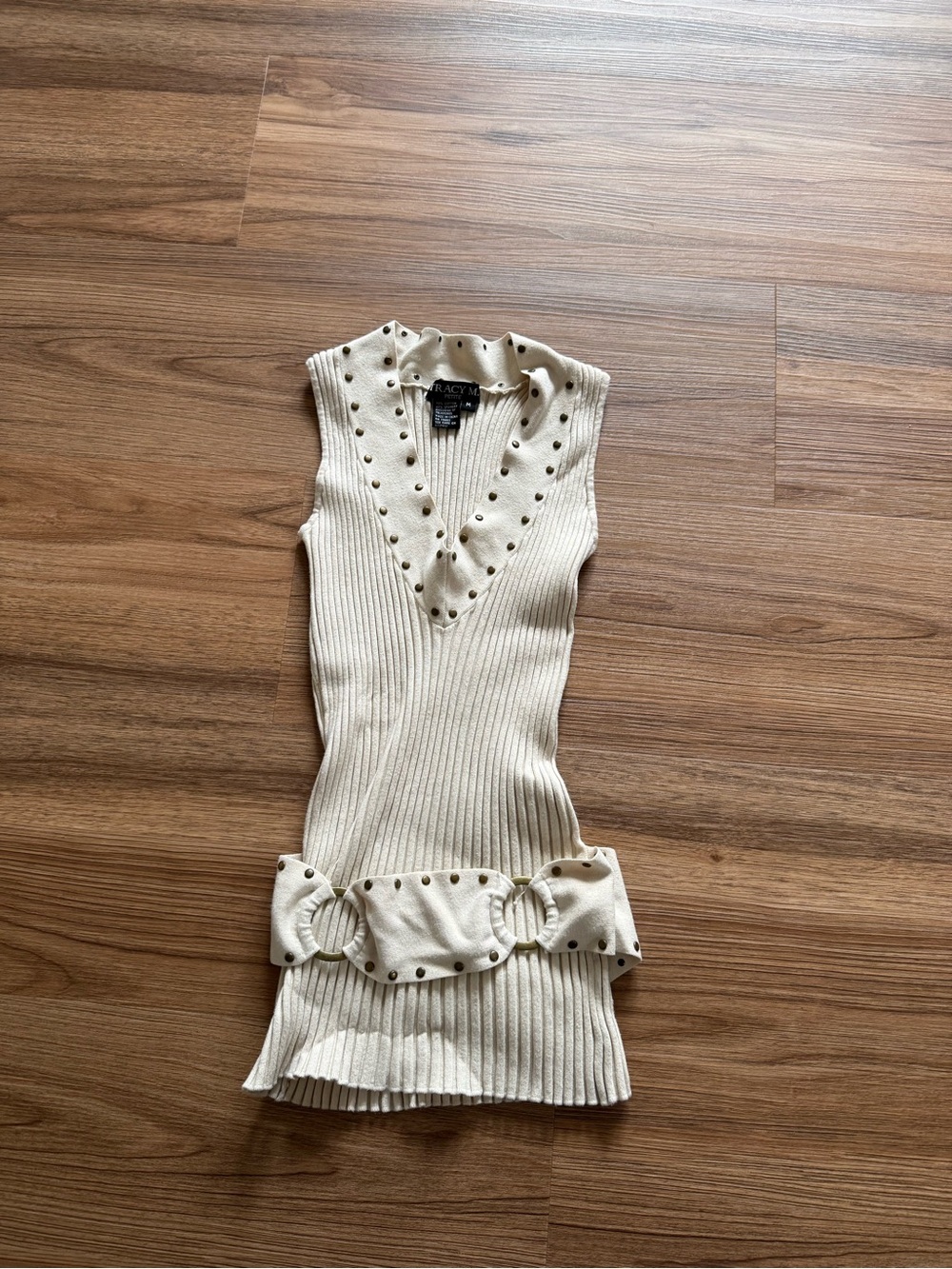 Cream colored tank